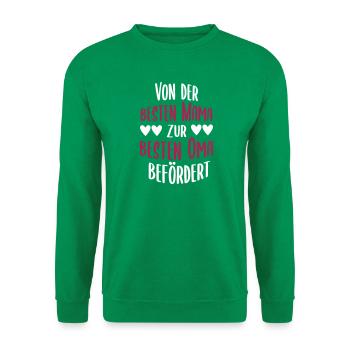 Beste Oma der Welt - Unisex Pullover - Kelly Green - Vorne