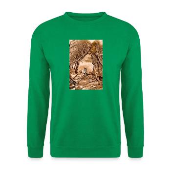Wurzeln und Resonanz - Unisex Pullover - Kelly Green - Vorne