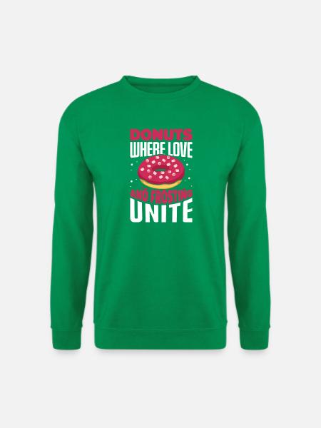 Donut Fastfood - Unisex Pullover - Kelly Green