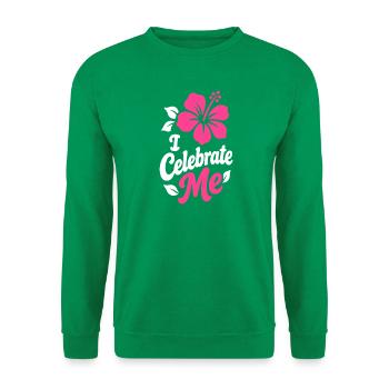 Ich feiere mein Hibiskus-Tee - Unisex Pullover - Kelly Green - Vorne