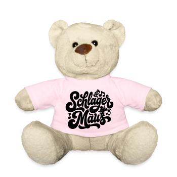 Schlager Maus - Schlagermaus - Schlagermusik - Teddy - Hellrosa - Vorne