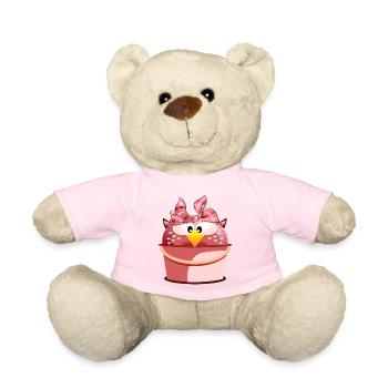 NACHTEULE PUTZTAG - Teddy - Hellrosa - Vorne