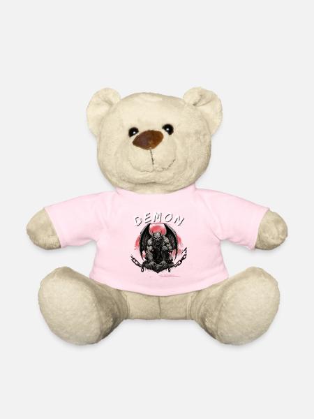 Dämonenwächter in Ketten - Teddy - Hellrosa