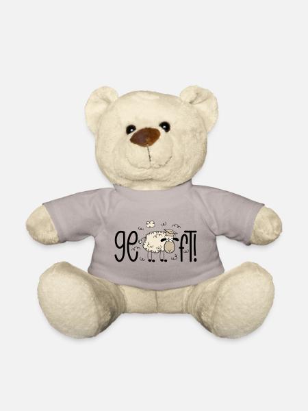 Geschafft! Schaf - Teddy - Taupe
