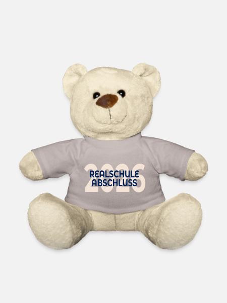 Abschluss 2026 - Realschule Realschulabschluss - Teddy - Taupe