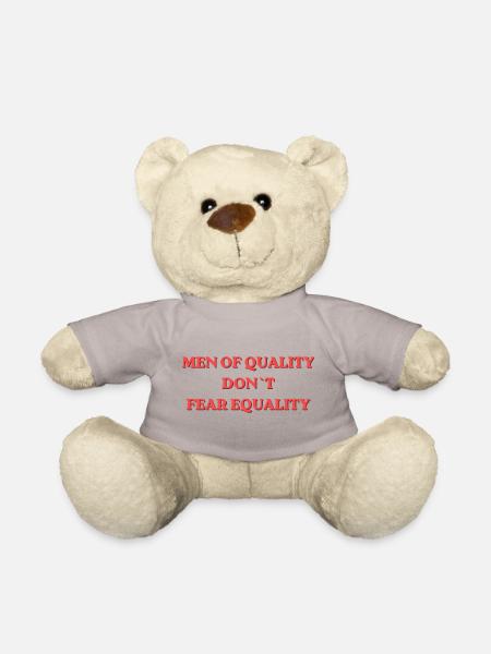 Men of Quality Don't Fear Equality - Teddy - Taupe