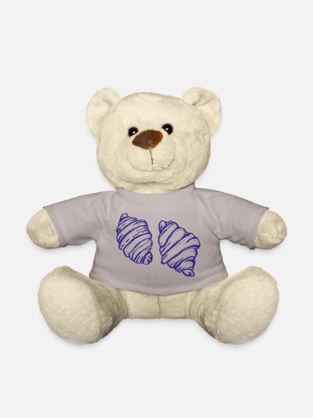 Duo Croissant in Indigo - Teddy - Taupe
