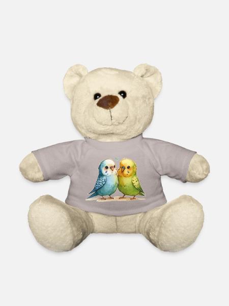 Wellensittiche - Teddy - Taupe