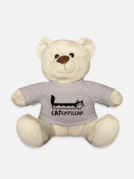 Chat chenille CATerpillar - Teddy - Taupe - Vorne