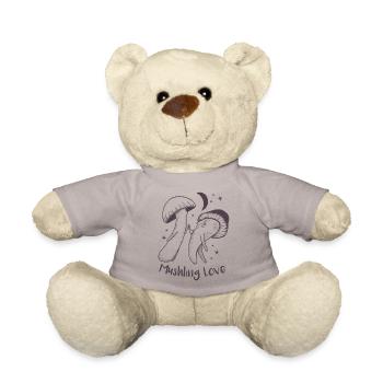 Mushling Love Pilz Herz Nacht - Teddy - Taupe - Vorne