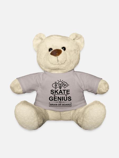 Geniale Skate-Gehirne an Bord - Teddy - Taupe