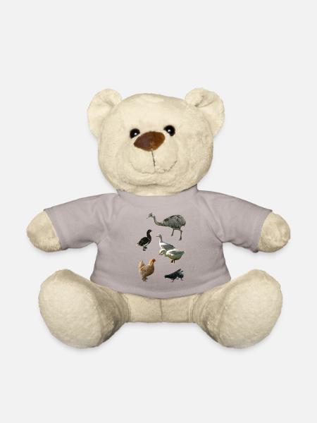 Federvieh - Teddy - Taupe - Vorne