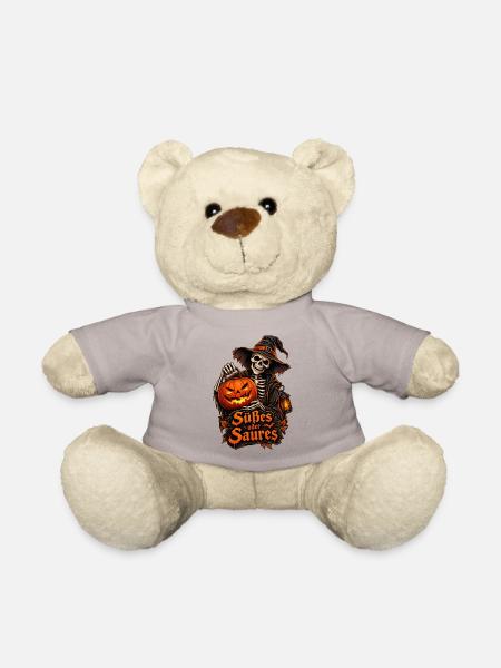 Süßes oder Saures Design - Teddy - Taupe - Vorne