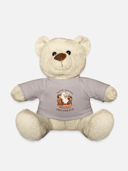 Kaffeegeist in bester Laune - Teddy - Taupe