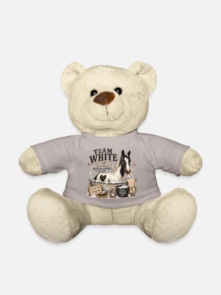 Team Weiß – Pferdebadeclub - Teddy - Taupe