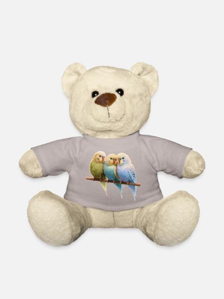 Wellensittiche  - Teddy - Taupe