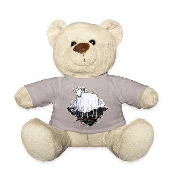 Schaf in den Bergen - Teddy - Taupe - Vorne