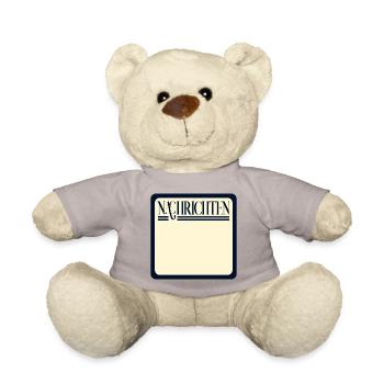 NACHRICHTEN SELBST GESTALTEN - Teddy - Taupe - Vorne