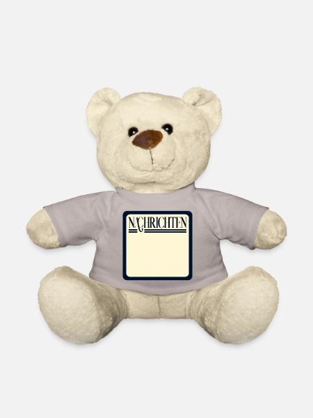 NACHRICHTEN SELBST GESTALTEN - Teddy - Taupe