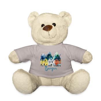 Bergen Souvenir  - Teddy - Taupe - Vorne