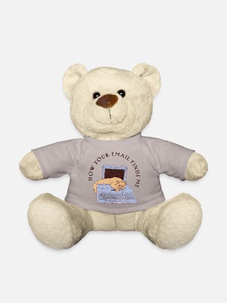 WIE DEINE E-MAIL MICH GEFUNDEN HAT - Teddy - Taupe - Vorne