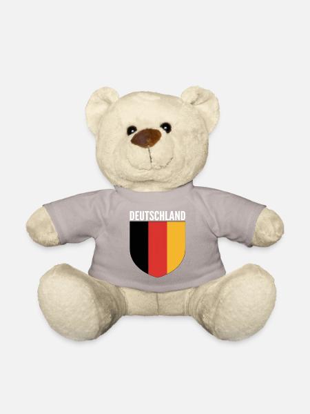 Deutschland Schildflagge Design - Teddy - Taupe