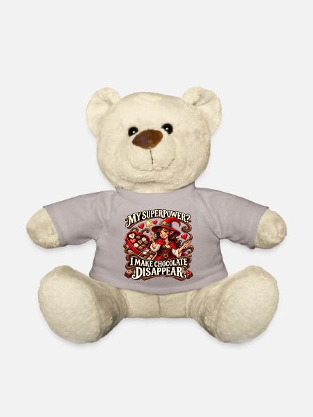 Meine Superkraft? Schokoladen-Verschwinde-Hexe - Teddy - Taupe