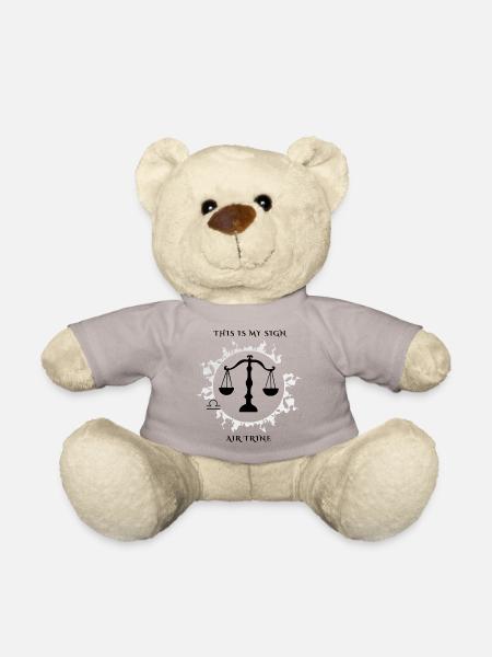 Mein Waagezeichen - Teddy - Taupe