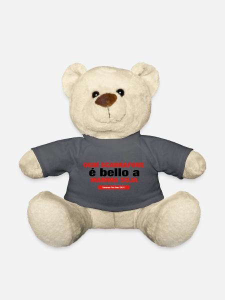 ogni scarrafone e bello a mamma soja - Teddy - Anthrazit - Vorne