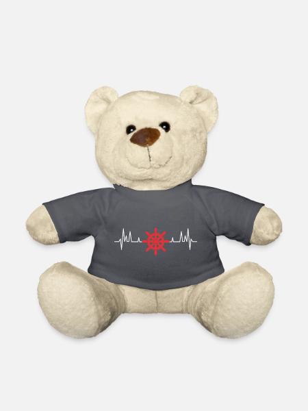 Segelboot Segelboot Skipper Boot - Teddy - Anthrazit