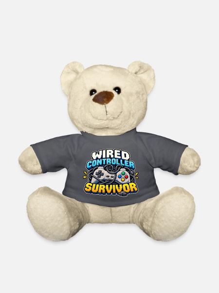 Wired Controller Survivor - Teddy - Anthrazit