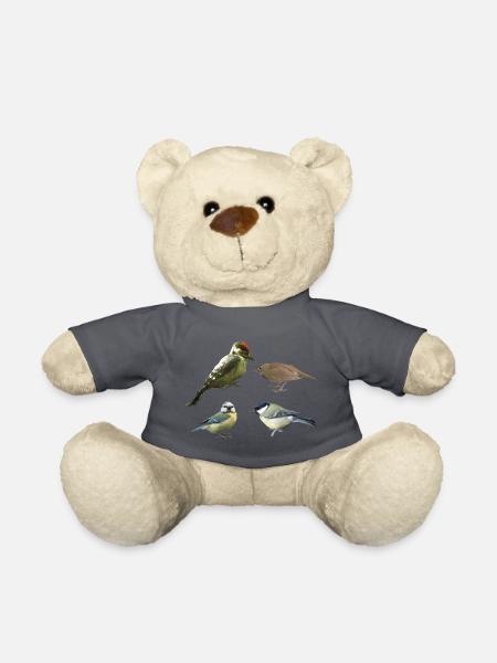 Singvögel - Teddy - Anthrazit