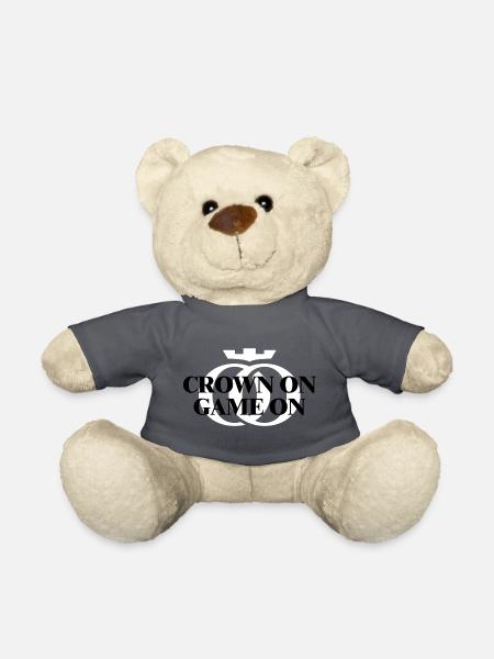 KRONE AUF. DAS SPIEL GEHT WEITER. Oppoline Kollektion - Teddy - Anthrazit