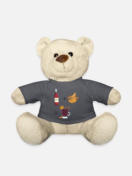 Glühwein - Teddy - Anthrazit