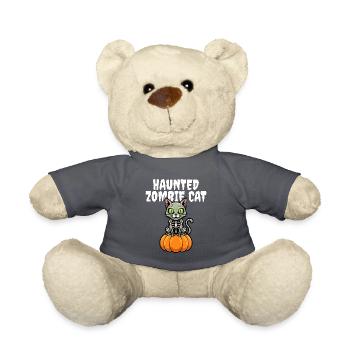 HAUNTED_ZOMBIE_CAT - Teddy - Anthrazit - Vorne