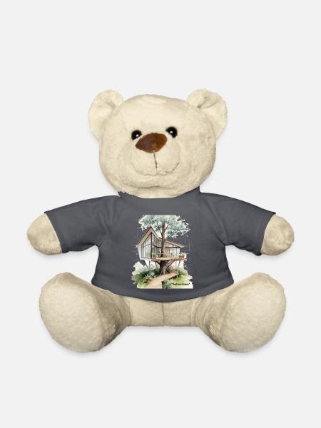 Baumhaus-Träume Glasparadies - Teddy - Anthrazit