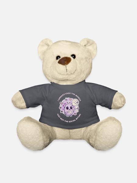 Ich habe die Worte verstanden - Teddy - Anthrazit
