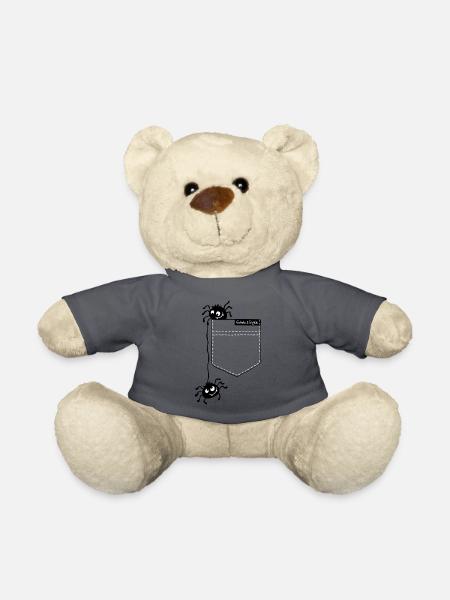 Spinnentierchen - Teddy - Anthrazit - Vorne