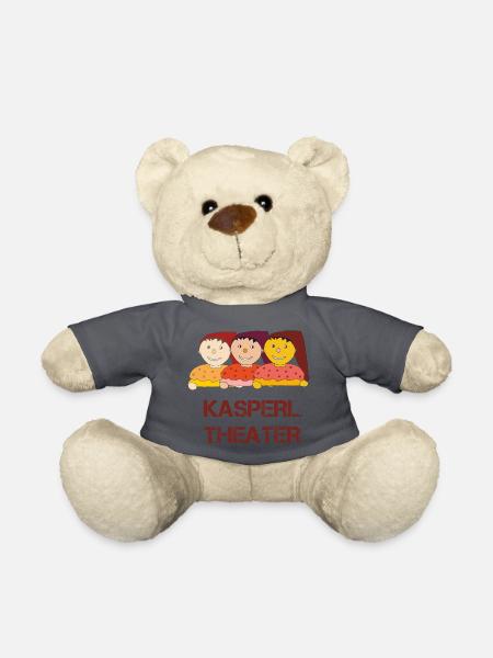 Kasperltheater lustig - Teddy - Anthrazit