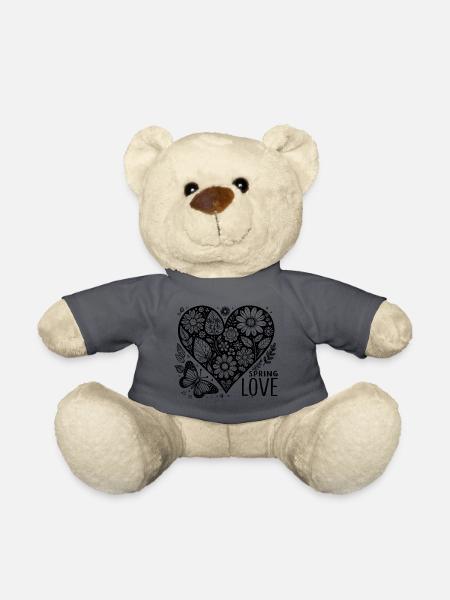 spring love - Teddy - Anthrazit - Vorne
