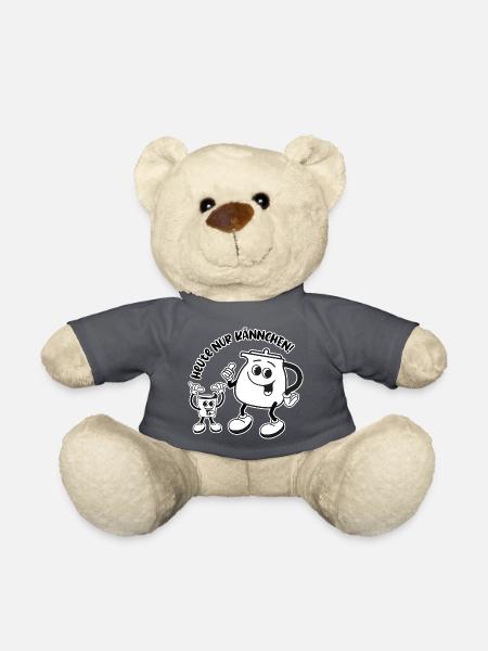 Heute nur Kännchen - Wird ein harter Tag! - Teddy - Anthrazit