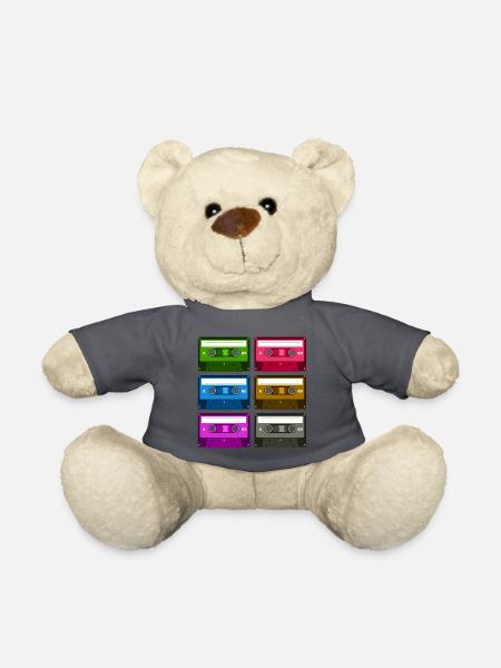 Kassetten - Teddy - Anthrazit - Vorne