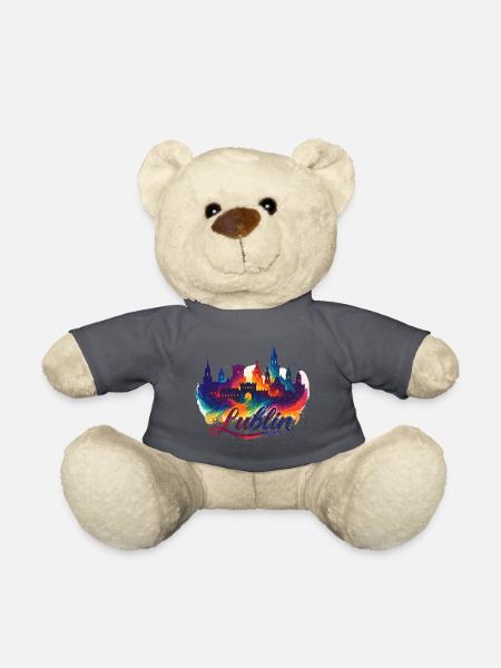 Lublin Tor zum Osten Polen Polska bunt Geschenk - Teddy - Anthrazit