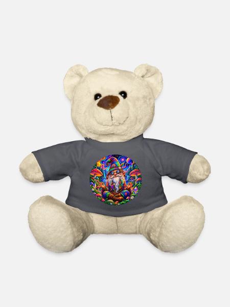 Zwerg - Teddy - Anthrazit - Vorne