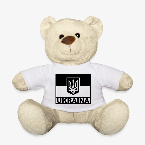 Ukraina Taktisk Flagga - Emblem - Nallebjörn