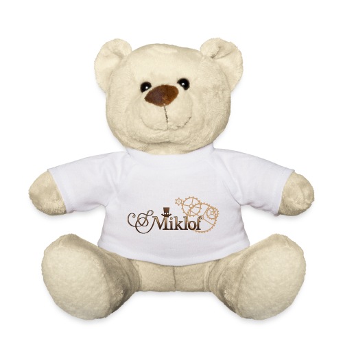 miklof logo gold wood gradient 3000px - Teddy Bear