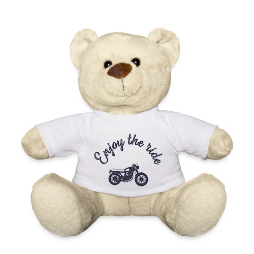 Enjoy the ride - Motorrad Logo dunkel - Teddy