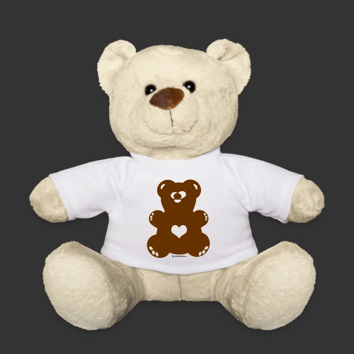 Bärenlust - squinting bear in brown (color 5) - Teddy Bear