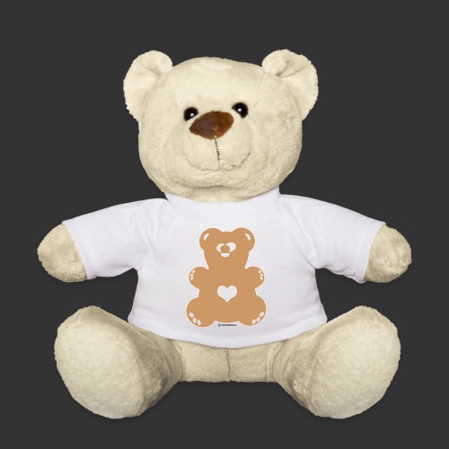 Bärenlust - squinting bear in light brown (color 3) - Teddy Bear