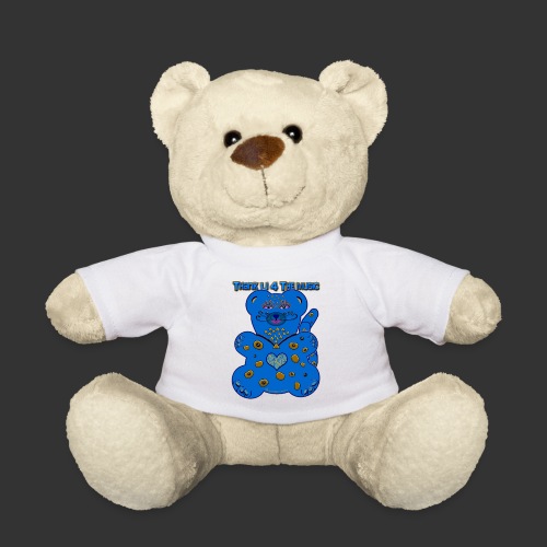 Thank U 4 the music * bear-cat in blue - Teddy Bear